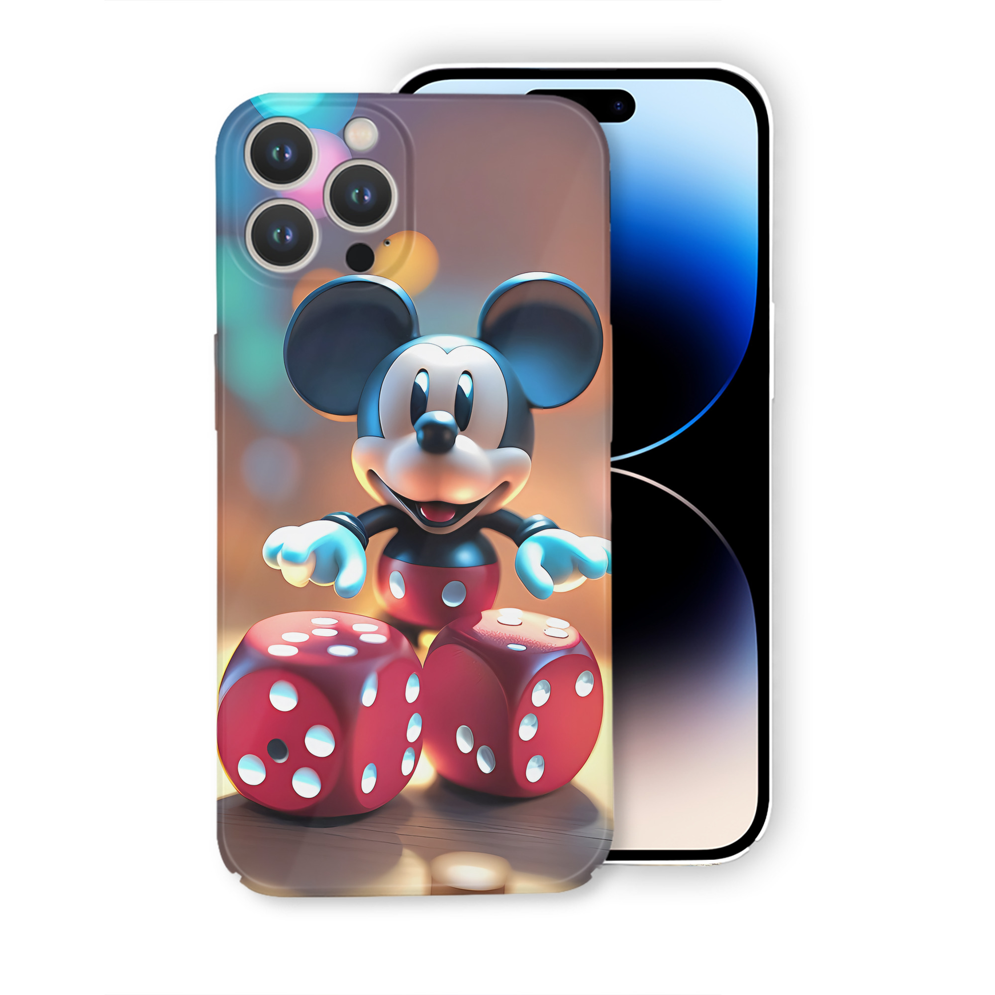 （画像用） ミッキーマウス Mickey Mouse 【iPhone 14シリーズ対応】ハードケース